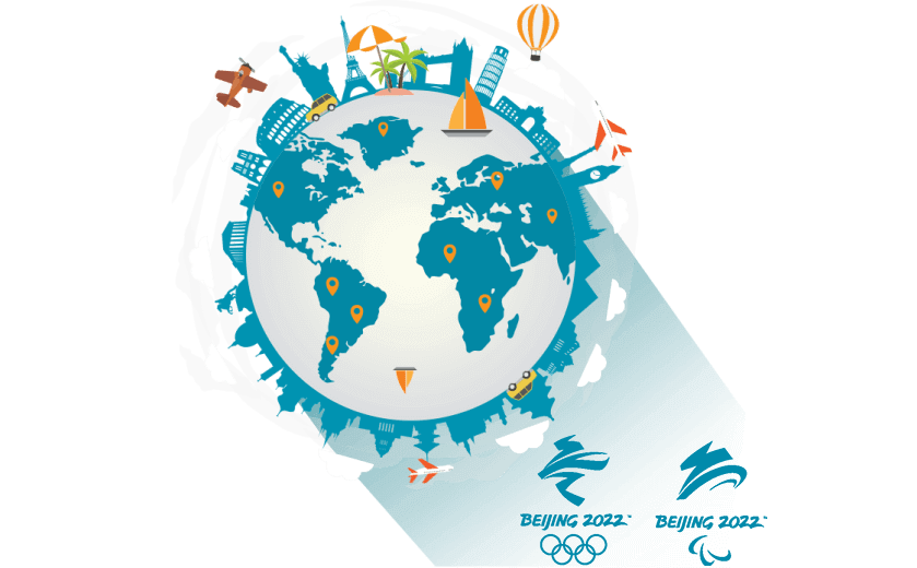 在关岛连接到中国的加速器 - UNCCTV5